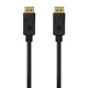 AISENS Cable DISPLAYPORT V1.2 4K@60Hz, DP/M-DP/M, Negro,1.5M